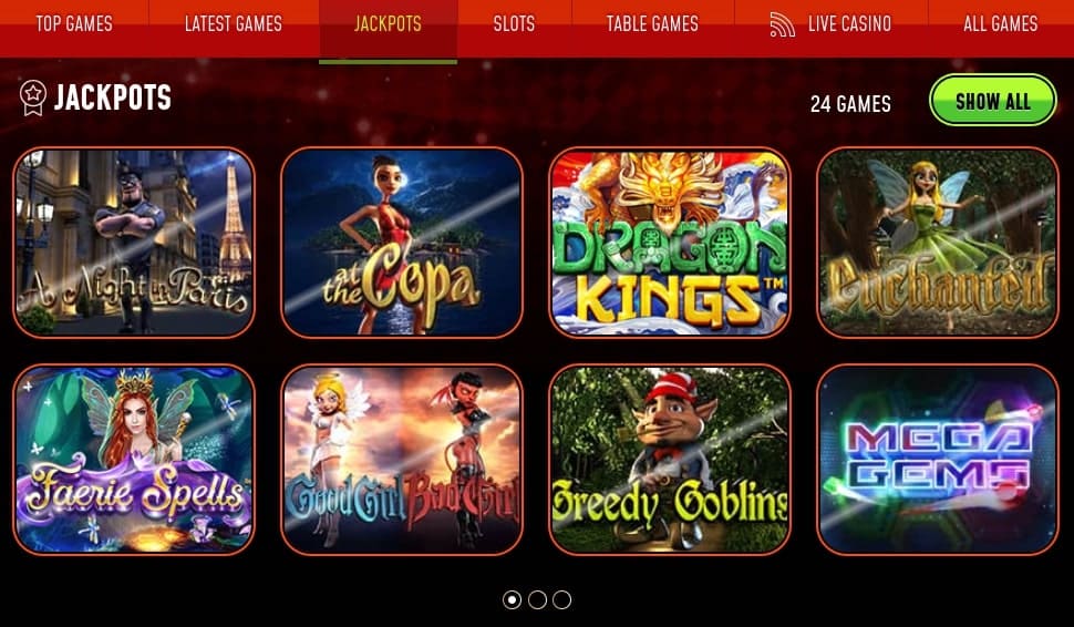 Slots with Jackpot at Playzax casino